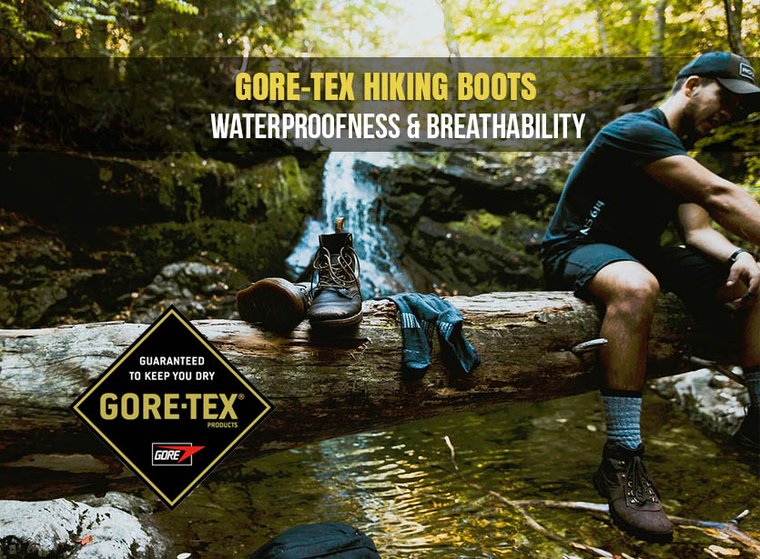 Gore-Tex Hiking Boots Waterproofness and Breathability